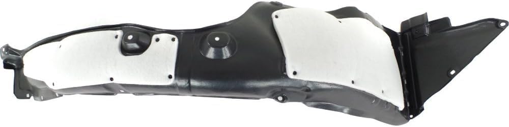 Front Fender Liner Right Passenger Side Direct Replacement Compatible With 2011-2013 Kia Optima KI1249123 868122T000