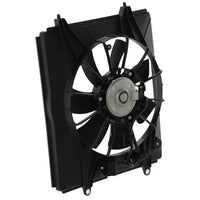 Front A/C Condenser Fan Assembly Plastic Right Passenger Side Direct Replacement Compatible with 2010-2011 Honda CR-V HO3120107 38616REZA01-PFM