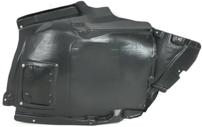 Front Section Fender Liner Right Passenger Side Direct Replacement Compatible With 2008-2013 BMW 1-Series BM1249106 51717180150
