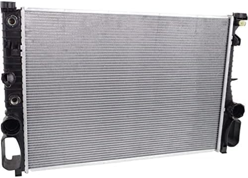 Front Radiator Aluminum Core Direct Replacement Compatible With 2003-2005 Mercedes Benz E320 / 2006-2009 E350 MB3010155 2115000102