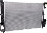 Front Radiator Aluminum Core Direct Replacement Compatible With 2003-2005 Mercedes Benz E320 / 2006-2009 E350 MB3010155 2115000102