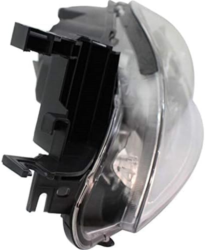 Front Head Light Assembly Lens And Housing Left Driver Side Plastic Direct Replacement Compatible With 2009-2010 Mazda 6 MA2518127 GS3L510L0G