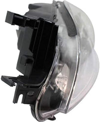 Front Head Light Assembly Lens And Housing Left Driver Side Plastic Direct Replacement Compatible With 2009-2010 Mazda 6 MA2518127 GS3L510L0G