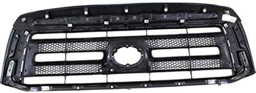 Front Grille Assembly Primed Shell And Insert Plastic Direct Replacement Compatible With 2010-2013 Toyota Tundra TO1200336 531000C220