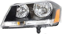 Set Of 2 Front Headlight Assembly Right Passenger & Left Driver Side Direct Replacement Compatible With 2008-2014 Dodge Avenger 5303745AD-PFM 5303744AD-PFM