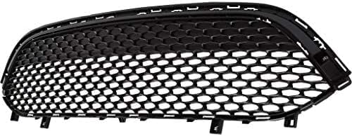 AUTOS PARTS PLUS Front Bumper Grille Textured With Fog Light Holes Direct Replacement Compatible With 2017-2020 Chrysler Pacifica CH1036158 68243498AA