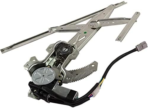 Front Power Window Regulator with Motor Left Driver Side Direct Replacement Compatible with 1996-2000 Honda Civic HO1350113 04725S00A01