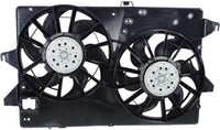 Front Dual Fan Assembly Plastic Direct Replacement Compatible with 1995-2000 Ford Contour / 1999-2002 Mercury Cougar FO3115115 F8RZ8C607GE