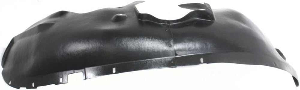 Front Fender Liner Left Driver Side Direct Replacement Compatible With 2006-2010 Volkswagen Beetle VW1248109 1C0809961G