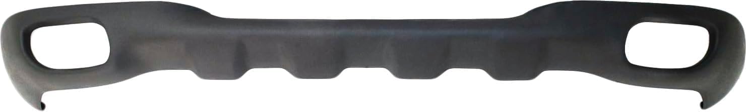 Front Bumper Lower Valance Panel Textured + Fog Light Assembly Left Driver & Right Passenger Side Direct Replacement Compatible With 1998-2000 Ford Ranger FO1095172 FO2592198