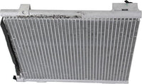 Front A/C Condenser Aluminum Core Direct Replacement Compatible With 1996-2000 Honda Civic HO3030108 80110S01A11