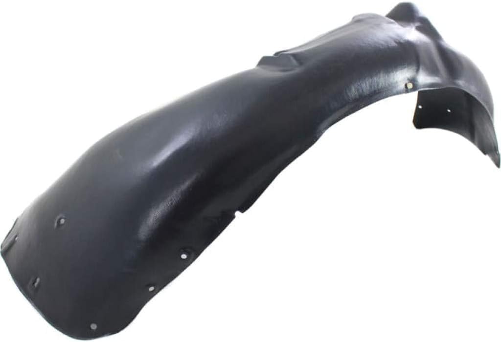 Front Fender Liner Left Driver Side Direct Replacement Compatible With 2003-2006 Audi A4 AU1250103 8H0821171