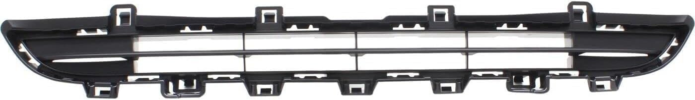 Front Bumper Center Upper + Lower Grille Textured Plastic Direct Replacement Compatible With 2015-2017 BMW X3 BM1036163 BM1036161 51117338476 51117338493