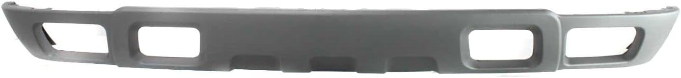 AUTOS PARTS PLUS Front Bumper Lower Valance Air Deflector Textured Direct Replacement Compatible With 2002-2006 Chevrolet Avalanche / 2003-2006 Silverado 1500 2500 HD 3500 GM1092173 10367213