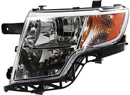 Set Of 2 Front Headlight Assembly Left Driver & Right Passenger Side Direct Replacement Compatible With 2007-2010 Ford Edge FO2503228C FO2502228C 7T4Z13008A 7T4Z13008B