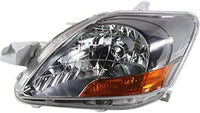 Set Of 2 Front Headlight Lens And Housing Right Passenger & Left Driver Side Direct Replacement Compatible With 2007-2011 Toyota Yaris TO2518120 TO2519120 8117052A80 8113052A90