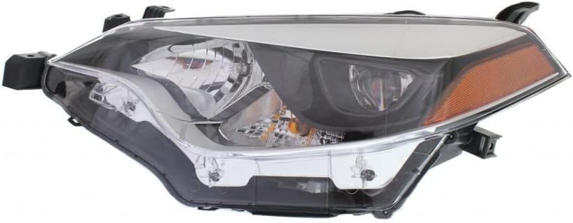 Front Head Light Assembly Left Driver Side Direct Replacement Compatible With 2014-2016 Toyota Corolla TO2502216 8115002E60
