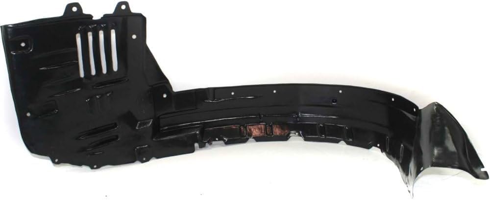 Front Fender Liner Right Passenger Side Direct Replacement Compatible With 2003-2006 Mitsubishi Montero MI1251111 MN133200