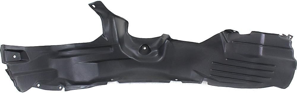 Front Fender Liner Left Driver Side Direct Replacement Compatible With 2001-2002 Kia Rio KI1248102 0K30A56141