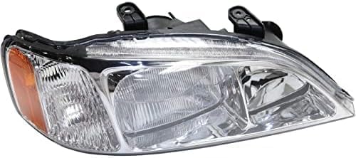 Set Of 2 Front Headlight Lens And Housing Right Passenger & Left Driver Side Direct Replacement Compatible With 1999-2001 Acura TL AC2518104 AC2519104 33151S0KA01 33101S0KA01