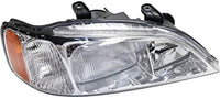 Set Of 2 Front Headlight Lens And Housing Right Passenger & Left Driver Side Direct Replacement Compatible With 1999-2001 Acura TL AC2518104 AC2519104 33151S0KA01 33101S0KA01