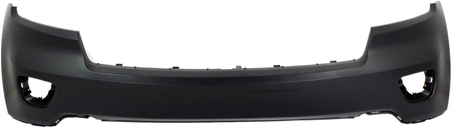Front Bumper Upper Cover Primed Direct Replacement Compatible With 2011-2013 Jeep Grand Cherokee CH1000979 68078268AB