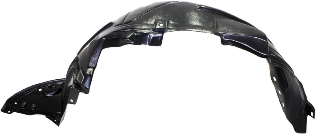 Front Fender Liner Right Passenger Side Direct Replacement Compatible With 2006-2011 Honda Civic HO1249130 HO1251106 74101SVBA00 74101SVAA00