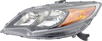 Set Of 2 Front Head Light Assembly Plastic Left Driver & Right Passenger Side Direct Replacement Compatible With 2014-2015 Honda Civic HO2503163 HO2502163 33100TS8A51 33150TS8A51 Visit the AUTOS PARTS PLUS Store