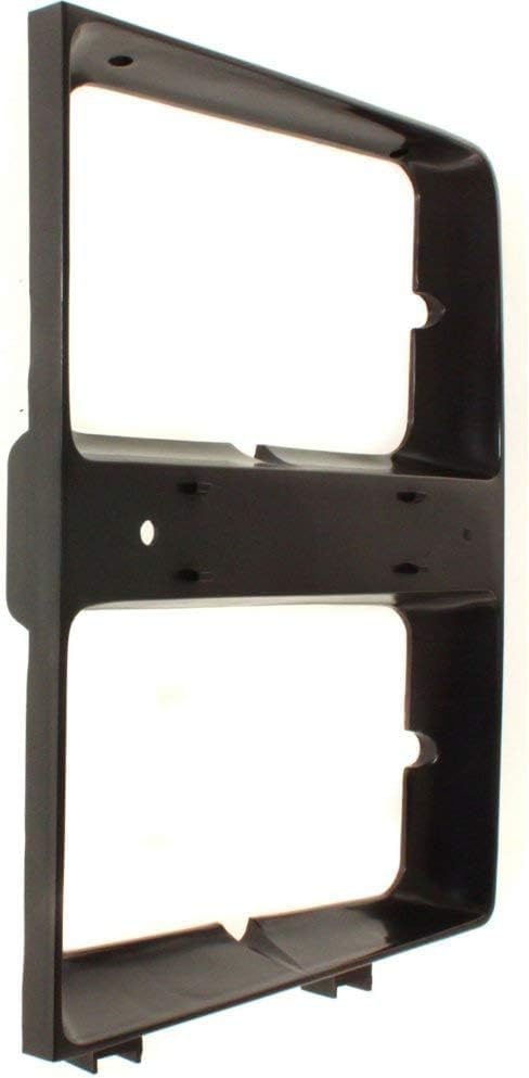 Set Of 2 Front Headlight Bezel With Dual Headlamps Without Molding Right Passenger & Left Driver Side Direct Replacement Compatible With 1983-1984 Chevrolet C/K Series GM2513109