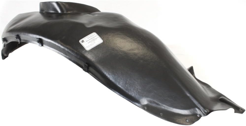 Front Fender Liner Left Driver Side Direct Replacement Compatible With 2007-2014 Volvo S80 / 2008-2010 Volvo V70 VO1248113 307965962