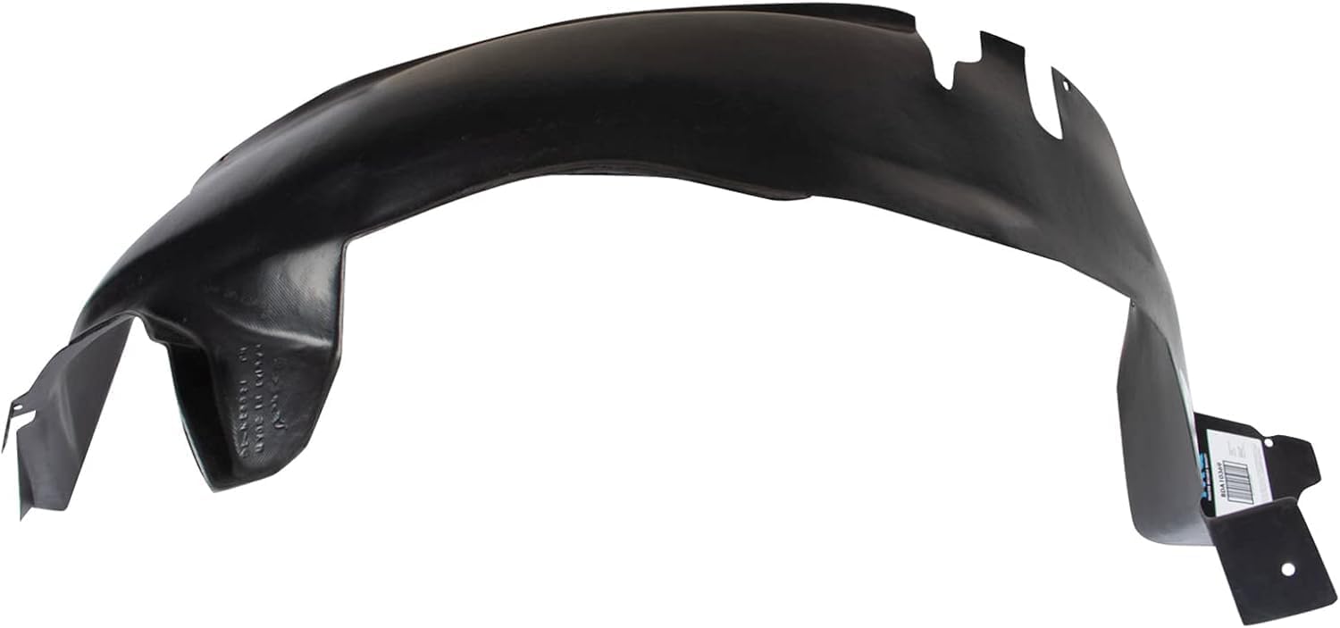 Front Fender Liner Left Driver Side Direct Replacement Compatible With 1997-2000 Pontiac Grand Prix GM1248132 10404539