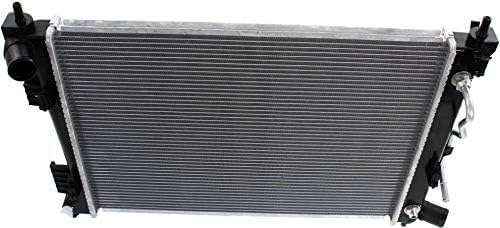 Front Radiator Aluminum Core Direct Replacement Compatible With 2012-2017 Hyundai Accent/Kia Rio HY3010174 253101R150