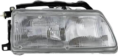 Front Headlight Assembly Halogen Right Passenger & Left Driver Side Direct Replacement Compatible With 1990-1991 Honda CRX/Civic HO2502102 HO2503102 33150SH3A05 33100SH3A05
