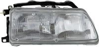 Front Headlight Assembly Halogen Right Passenger & Left Driver Side Direct Replacement Compatible With 1990-1991 Honda CRX/Civic HO2502102 HO2503102 33150SH3A05 33100SH3A05