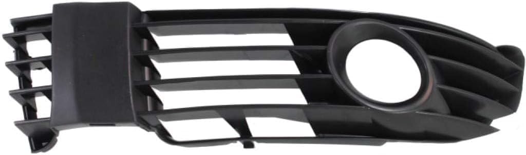 Front Fog Light Molding Primed Left Driver Side Direct Replacement Compatible With 2001-2005 Volkswagen Passat VW1038105 3B0853665LB41
