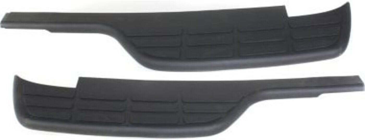 Set Of 2 Rear Bumper Step Pad Left Driver & Right Passenger Side Direct Replacement Compatible With 1999-2006 Chevrolet Silverado 1500 2500 GM1191120 GM1191119 15738018 15738017