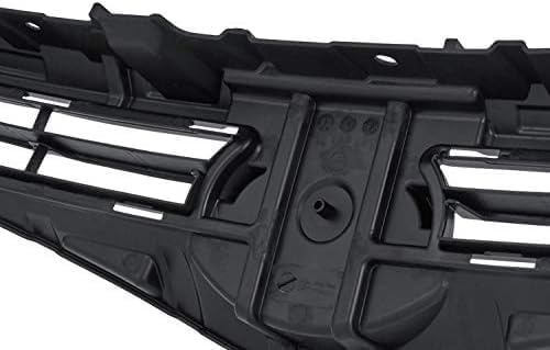 Front Grille Assembly Textured Black Shell And Insert Plastic Direct Replacement Compatible With 2011-2013 Scion tC SC1200107 5311121180