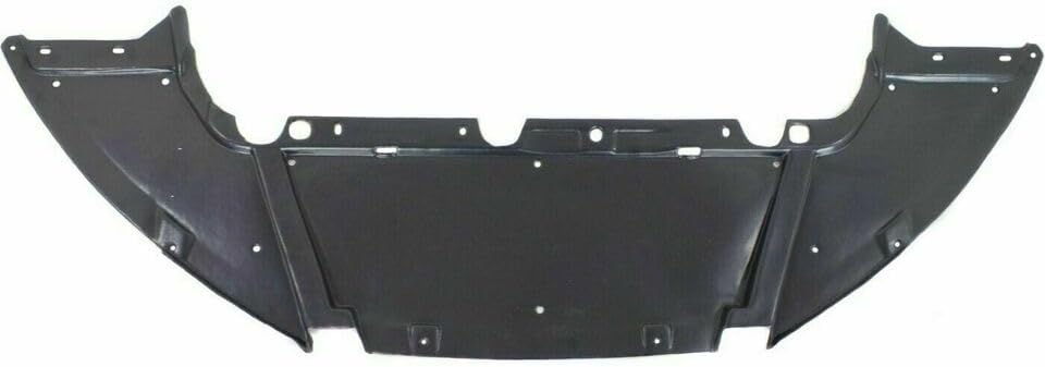 Front Engine Splash Shield Under Cover + Fender Liners Left Driver & Right Passenger Side Direct Replacement Compatible With 2012-2018 Ford Focus FO1228119 FO1248160 FO1249160