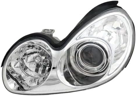 Set Of 2 Front Headlight Assembly Right Passenger & Left Driver Side Direct Replacement Compatible With 2002-2005 Hyundai Sonata HY2502126 HY2503126 921013D050 921023D050