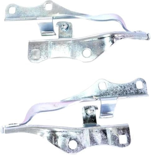 Set of 2 Front Hood Hinge Steel Right Passenger & Left Driver Side Direct Replacement Compatible with 2003-2007 Infiniti G35 / 2003 Nissan 350Z NI1236141 NI1236140 65400AL50A