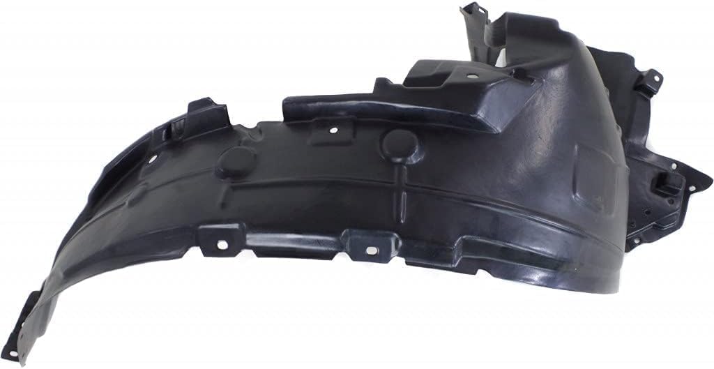 Front Fender Liner Right Passenger Side Direct Replacement Compatible With 2014-2019 Nissan Versa Note NI1249141 638423WC0A