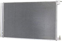 Front A/C Condenser Aluminum Core Direct Replacement Compatible With 2015-2022 Mercedes Benz C-Class / 2017-2023 E-Class MB3030164 0995000454