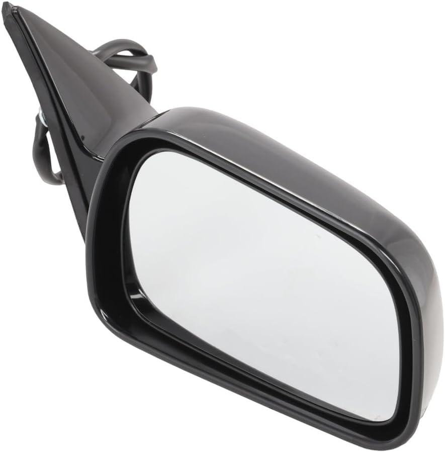 Front Power Mirror Non-Heated Primed Plastic Right Passenger Side Direct Replacement Compatible With 1995-1999 Toyota Avalon TO1321155 8791007011C0