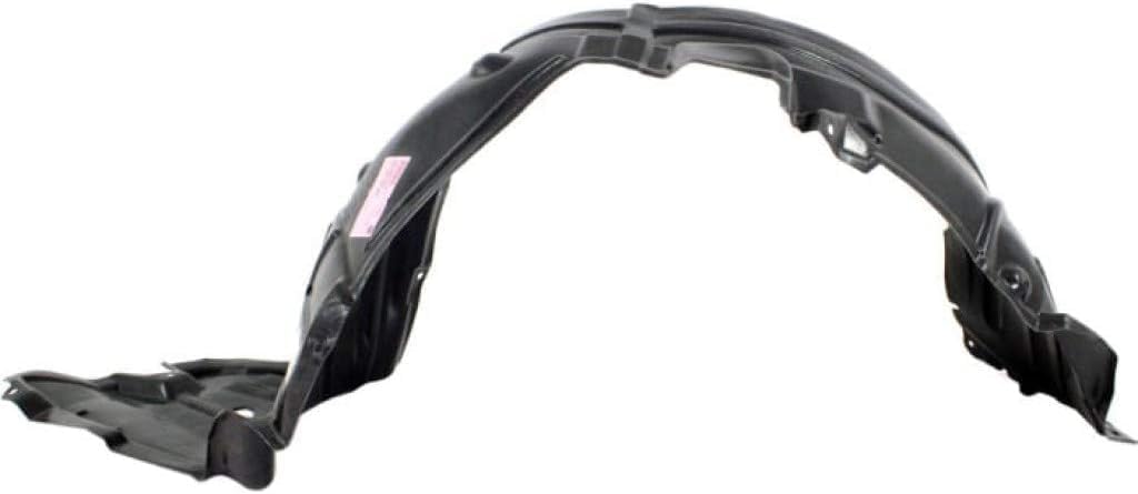 Front Fender Liner Right Passenger Side Direct Replacement Compatible With 2006 Lexus GS300 / 2006-2007 GS430 / 2007 GS350 / GS450h LX1251113 5380530090