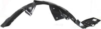 Front Fender Liner Left Driver Side Direct Replacement Compatible With 2009-2014 Honda Fit HO1248132 74150TK6A52