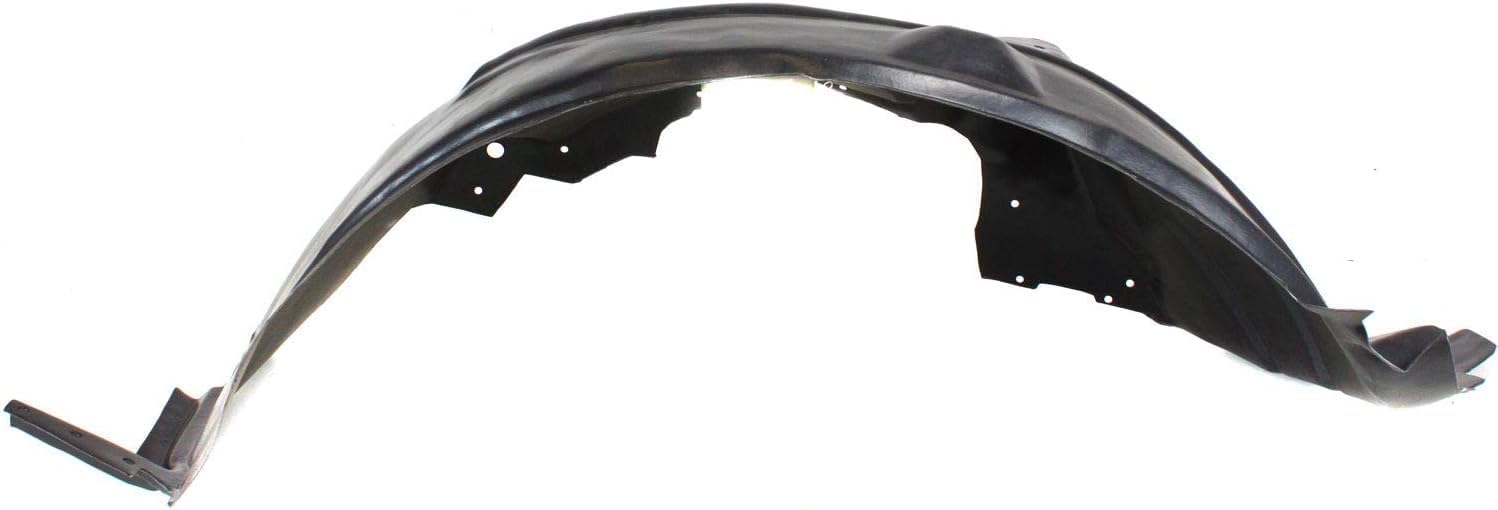 Front Fender Liner Right Passenger Side Direct Replacement Compatible With 2005-2007 Ford F-Series Super Duty FO1251137 5C3Z16054AA