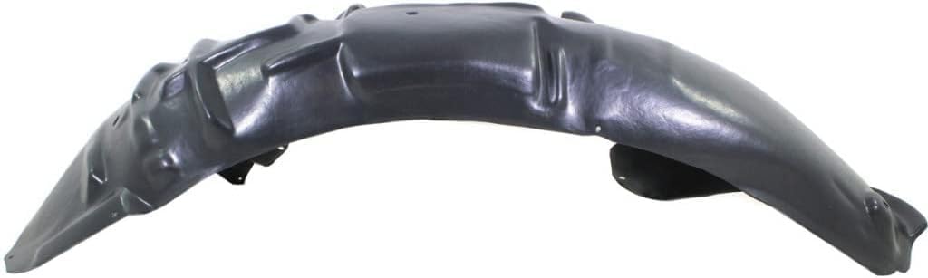 Front Fender Liner Left Driver Side Direct Replacement Compatible With 2008-2017 Audi S5 / A5 AU1248123 8T0821171M