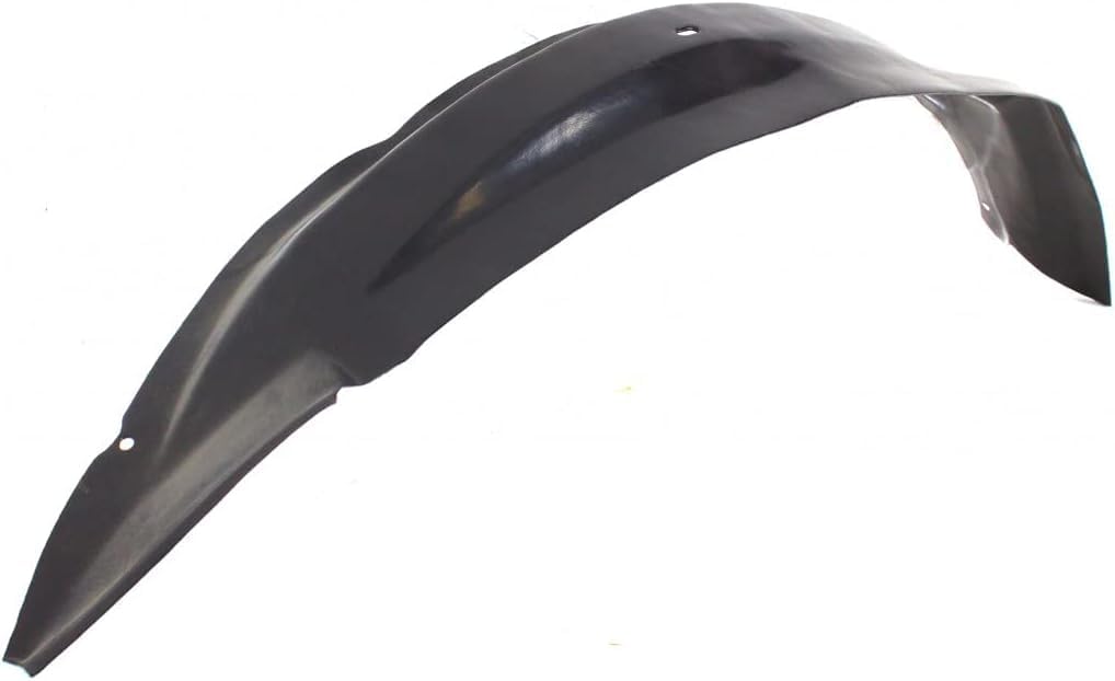 Front Fender Liner Left Driver Side Direct Replacement Compatible With 1997-2014 Ford E-Series FO1250109 4C2Z16103AA