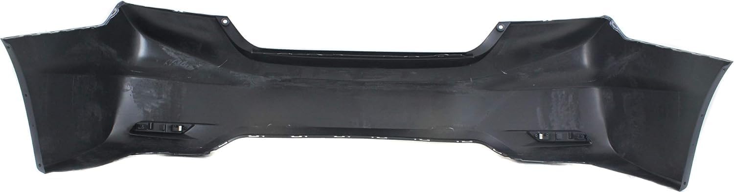 Rear Bumper Upper Cover Primed Direct Replacement Compatible With 2013-2015 Honda Civic HO1100278 04715TR3A50ZZ 04715TR3A80ZZ