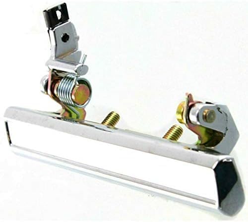 Set of 2 Front Exterior Door Handle Chrome Left Driver & Right Passenger Side Direct Replacement Compatible with 1973-1981 Pontiac Firebird GM1311110 GM1310110 20099252 20099254